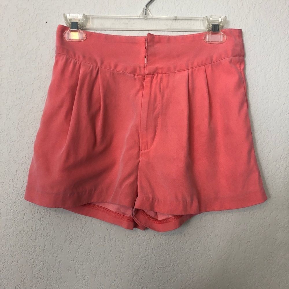 Rebecca Minkoff | Pink 100% Silk Shorts